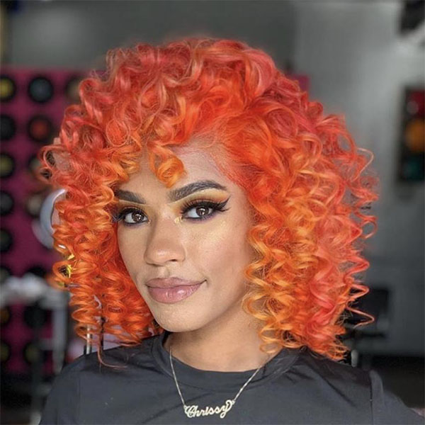 Colored Curls June Hairstyles