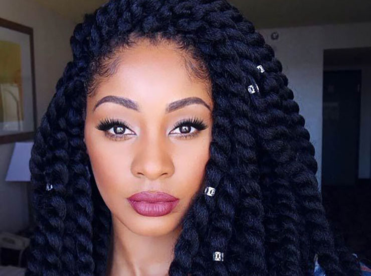 Thanksgiving Hairstyles Crochet Twists