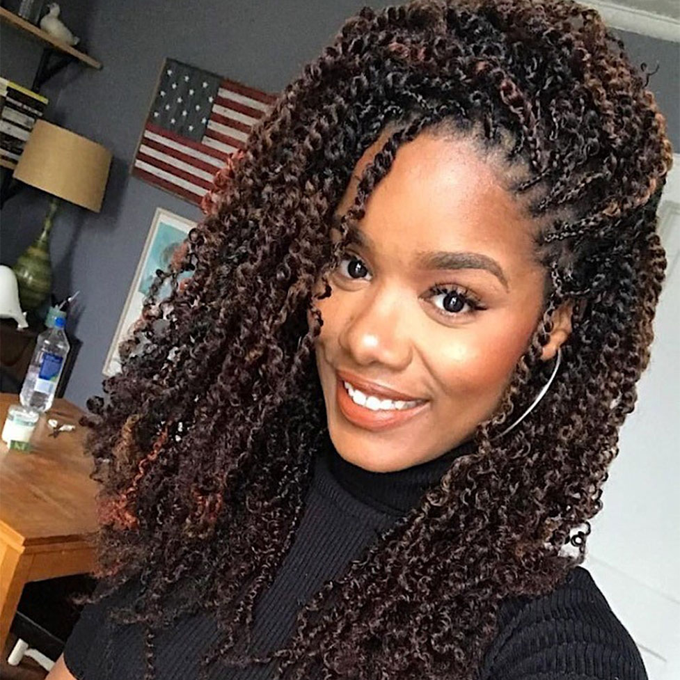 Twists Holiday Hairstyles For Black Hair