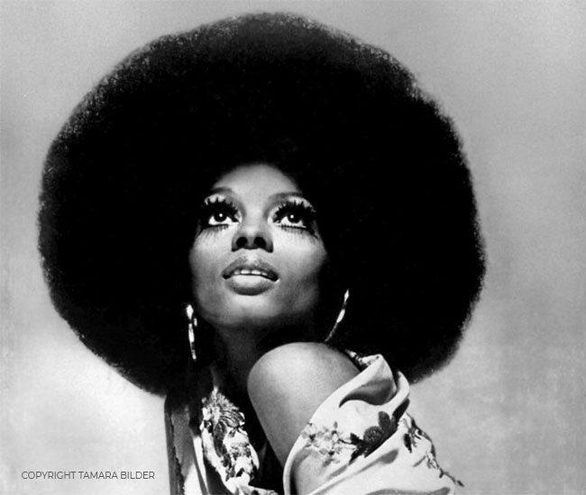 Diana Ross - Afro Hair