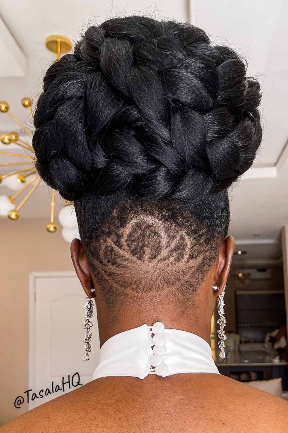 Natural Updo Hairstyles For Black Women