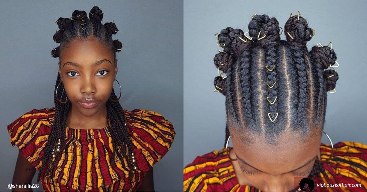 Beautiful Hairstyles For Teenage Black Girls