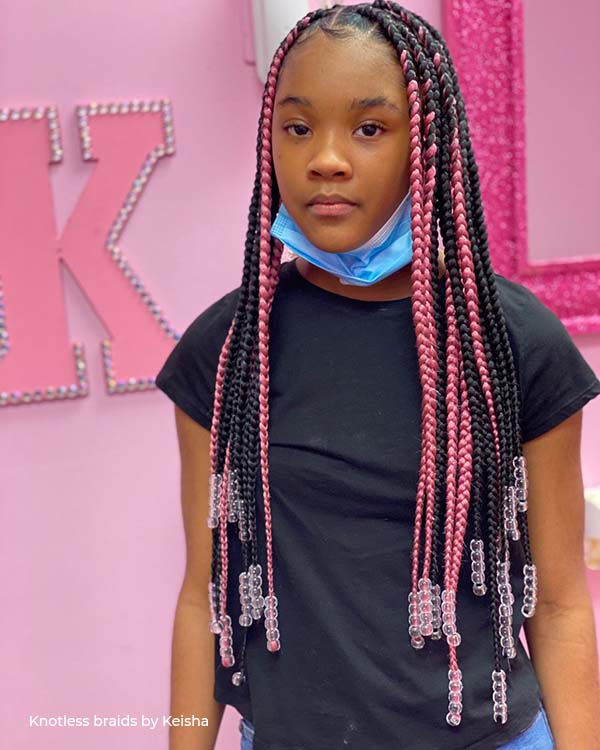 Knotless Braids for Girls